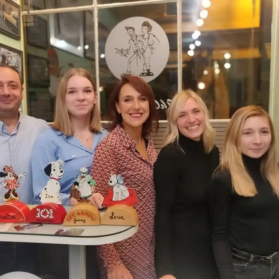 Equipe du salon de coiffure